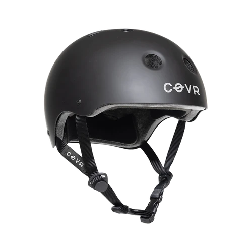 PUSH COVR HELMET L/X MATTE BLACK