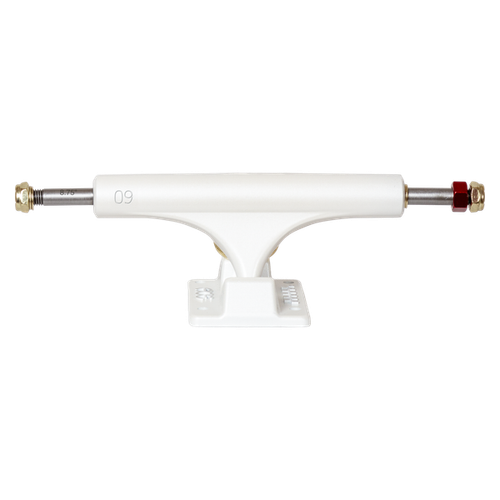 ACE AF1 60/8.75 SATIN WHT/GOLD HW TRUCKS SET
