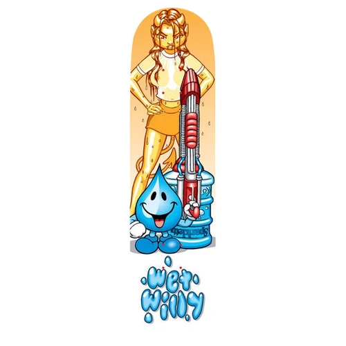 WORLD INDUSTRIES SUPER SOAKER SKATEBOARD DECK-8.3