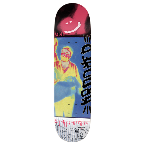 KROOKED FARRAR INFRARED SKATEBOARD DECK-8.28 w/grip