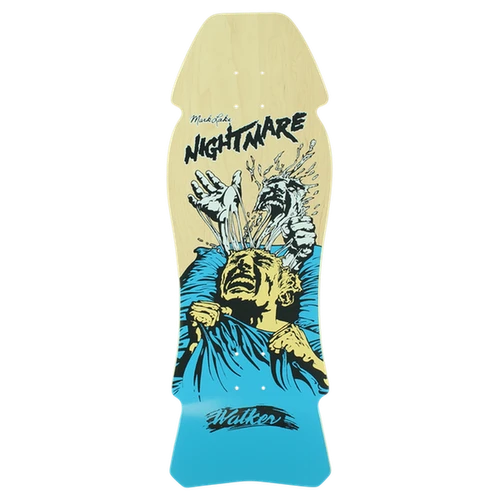 WALKER LAKE NIGHTMARE REISSUE SKATEBOARD DECK-10.25x30.25 LTD