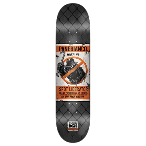DGK PANEBIANCO LIBERATOR SKATEBOARD DECK-8.06