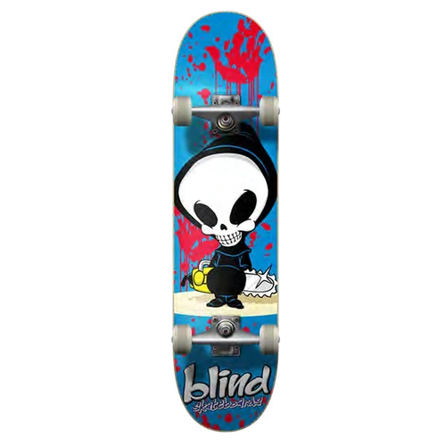 BLIND CHAINSAW SOFT TOP SKATEBOARD COMPLETE-6.5 MULTI