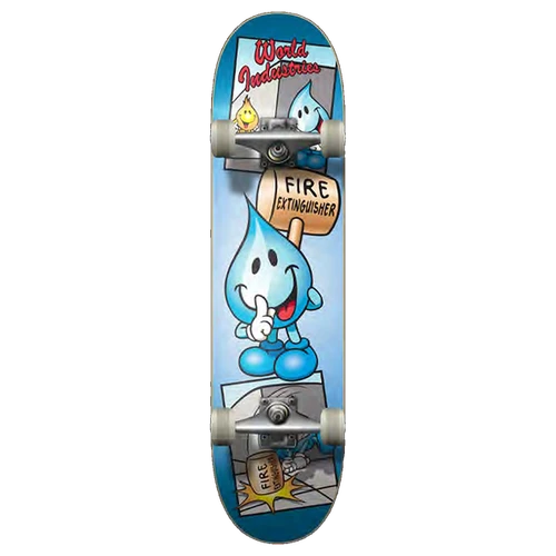 WORLD INDUSTRIES HAMMER TIME SKATEBOARD COMPLETE-7.75 MULTI