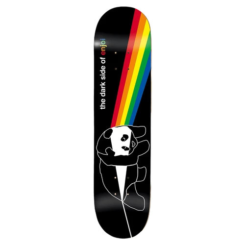 ENJOI DARKSIDE PANDA SKATEBOARD DECK-8.25 BLACK R7
