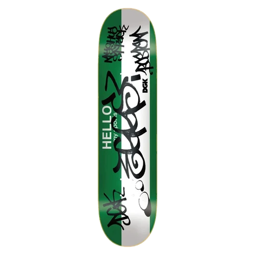 DGK MY SPOT IS EGGS SKATEBOARD DECK-8.06