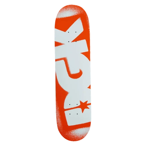 DGK OG LOGO SKATEBOARD DECK-7.9 ORANGE