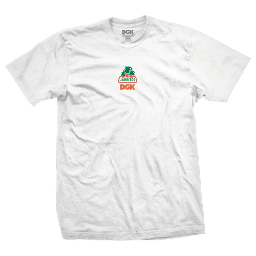 DGK JARRITOS BOTELLA SS TSHIRT MEDIUM WHITE