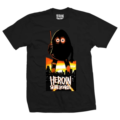 HEROIN APOCALYPSE SS TSHIRT 2XLARGE BLK
