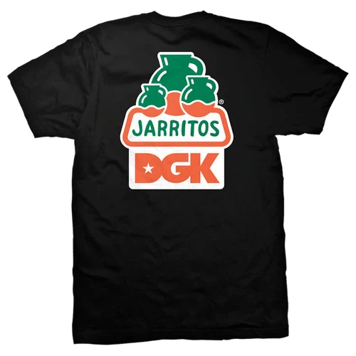DGK JARRITOS BOTELLA SS TSHIRT MEDIUM BLACK