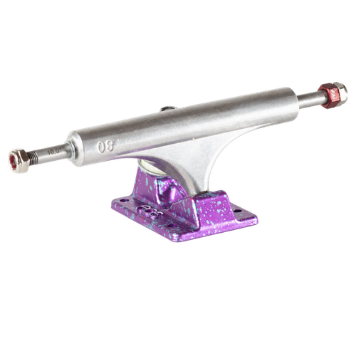 ACE AF1 80/10.0 MAGENTA SPLATTER/POL TRUCKS SET