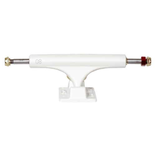 ACE AF1 80/10.0 SATIN WHT/GOLD HW TRUCKS SET