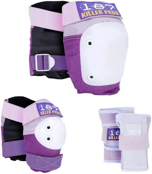 187 6-PACK PAD SET L/XL PURPLE