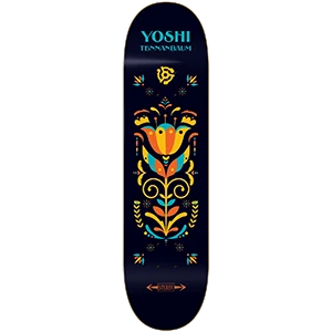 STEREO TANENBAUM YOSHI FLORAL SKATEBOARD DECK-8.25