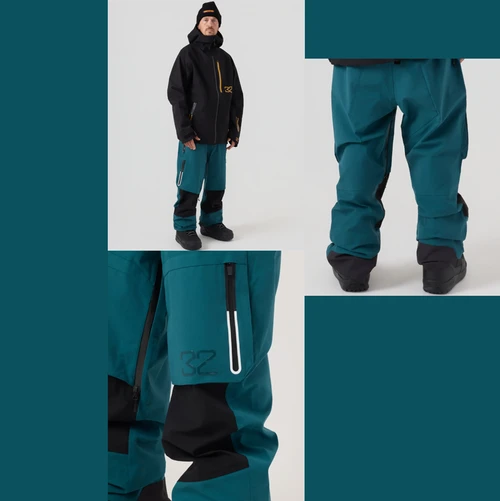 ThirtyTwo T32M XLT Recycled Pants Dark Teal