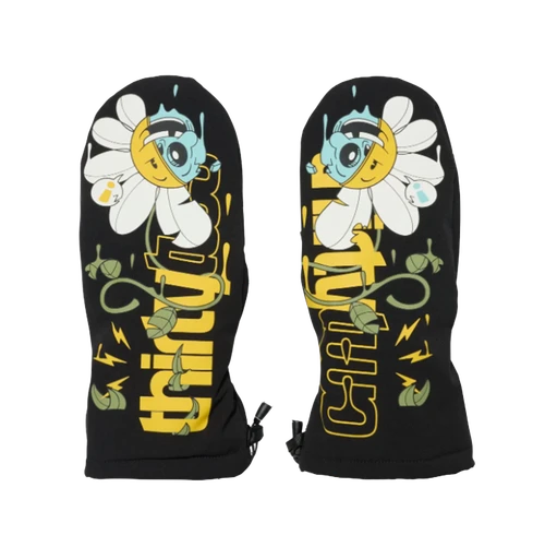 ThirtyTwo 32 Corp Mitts 2027 Black Yellow L/XL