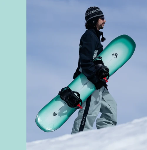 Jones TwinCraft Snowboard 2027 Blue Green 150
