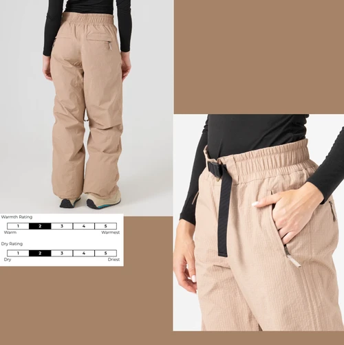 Roxy Bleeker Snow Pants Chanerelle