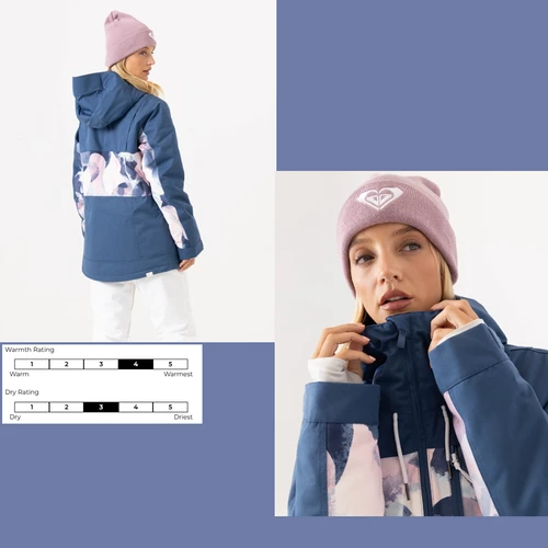 Roxy Presence Parka Snow Jacket Ensign Blue