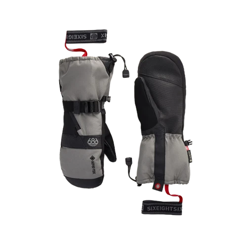 686 Smarty Gauntlet GoreTex Mitts Charcoal