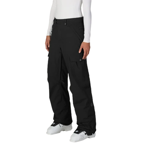 686 Aura Insulated Cargo Pants Womens Black Medium