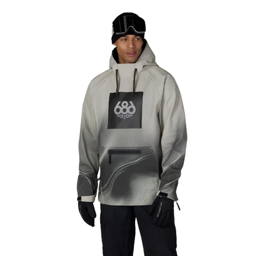 686 Waterproof Hoody Limestone Burnt Dunes Small