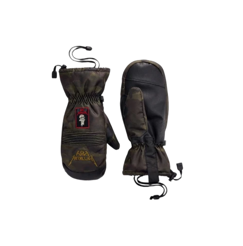 686 Lander Mitts Metallica Camo