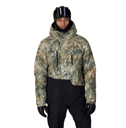 686 Geo Insulated Jacket Khaki Color Block