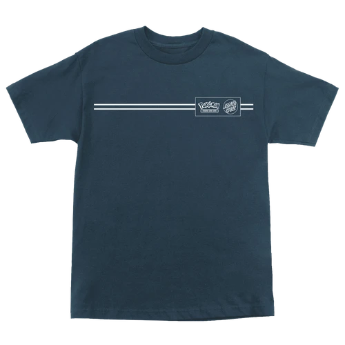 Santa Cruz Pokemon Energy Dot Heavy Tshirt Blue