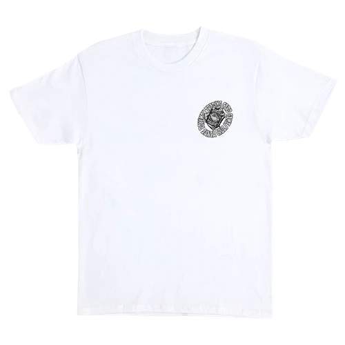 Santa Cruz Pokemon Hand Heavy Tshirt White