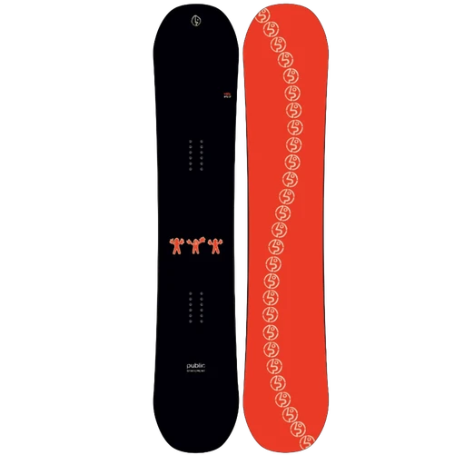 Public Statement Snowboard 2027 Black 154