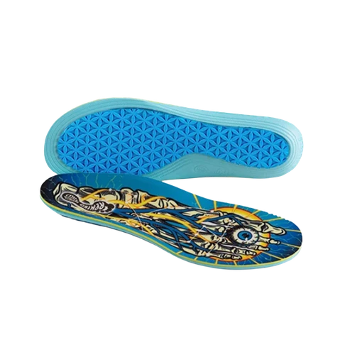 Remind Destin Impact Reflexology 5.5mm Insoles Blue