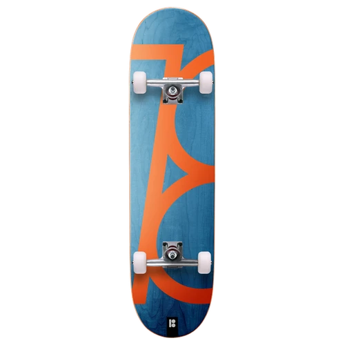 PLAN B TEAM SLANTED SKATEBOARD COMPLETE-8.5