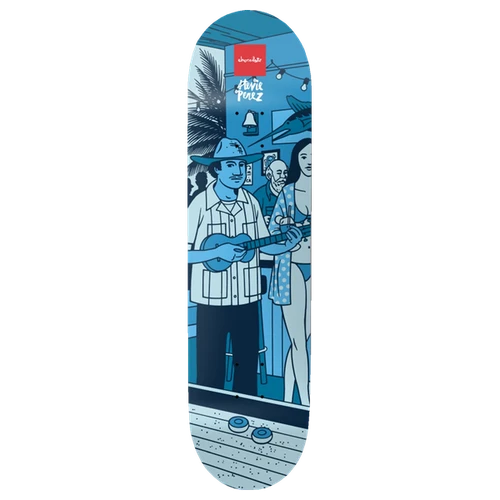 CHOCOLATE PEREZ BAR SERIES III WR51D1 SKATEBOARD DECK-8.4