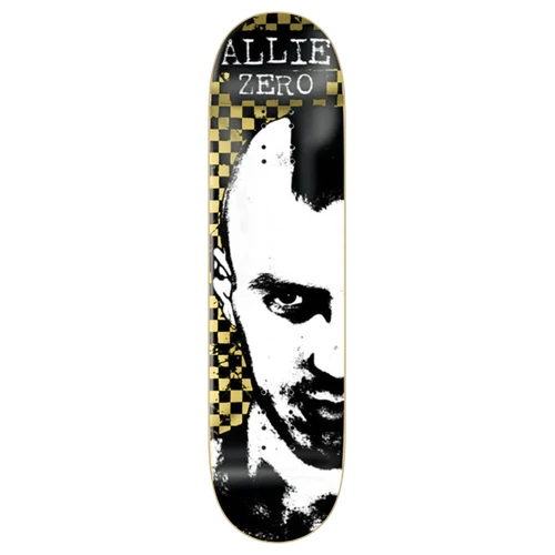 ZERO ALLIE TAXI DRIVER 30YR SKATEBOARD DECK-8.5 GOLD FOIL