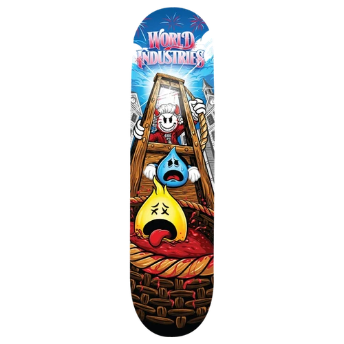 WORLD INDUSTRIES GUILLOTINE SKATEBOARD DECK-8.5