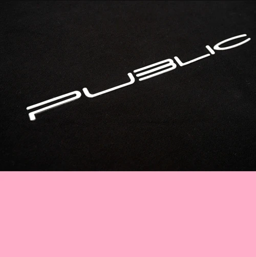 Public Warp Crewneck Sweatshirt Black