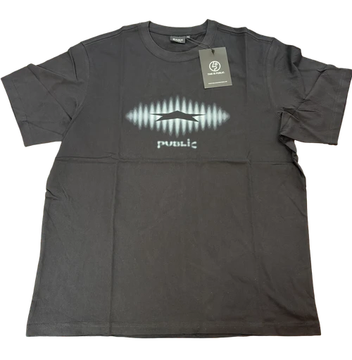 Public Glow Tshirt Black