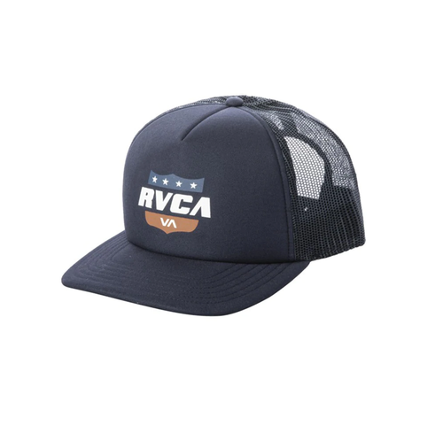 RVCA Rodeo Trucker Hat Navy Snapback