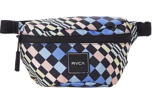 RVCA Big Fan Waist Pack Blue Pink OneSize