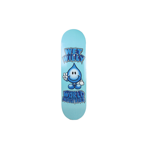 World Industries Wet Willy Skate Deck Blue 8.25