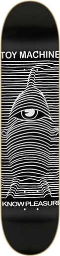 Toy Machine Toy Division Skateboard Deck 8.0 Black | Boardparadise.com