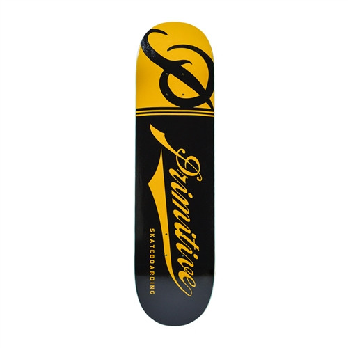 Primitive Rodriguez Union Script Deck Black Gold 8