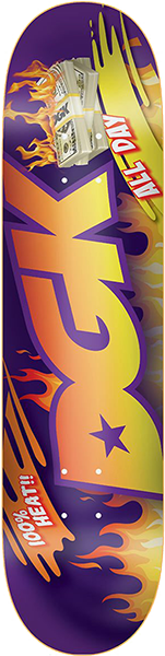DGK STREET HEAT SKATEBOARD DECK 8.1