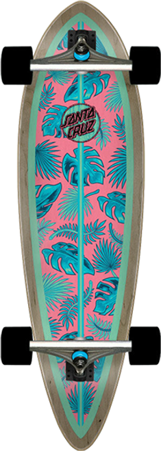 SANTA CRUZ CABANA DOT PINTAIL SKATEBOARD COMPLETE 9.2X33.0