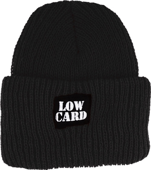 LOWCARD LONGSHOREMAN BEANIE BLACK