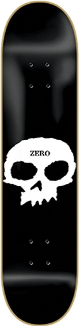 ZERO SINGLE SKULL SKATEBOARD DECK-7.5
