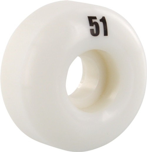 ESSENTIALS WHITE 51mm  Skateboard Wheels