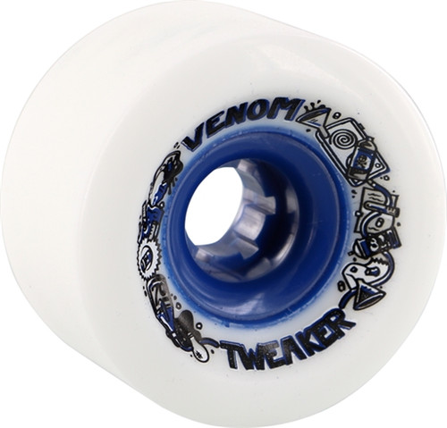 VENOM TWEAKERS 70mm 82a WHT/BLUE Set of 4 Wheels