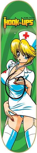 HU NURSE GIRL NIKKI Skateboard Deck-8.0
